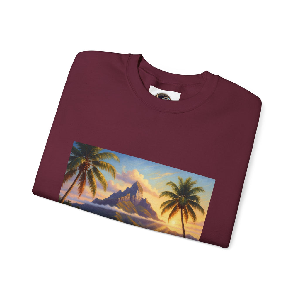 Tropical Island Sunset Sweatshirt