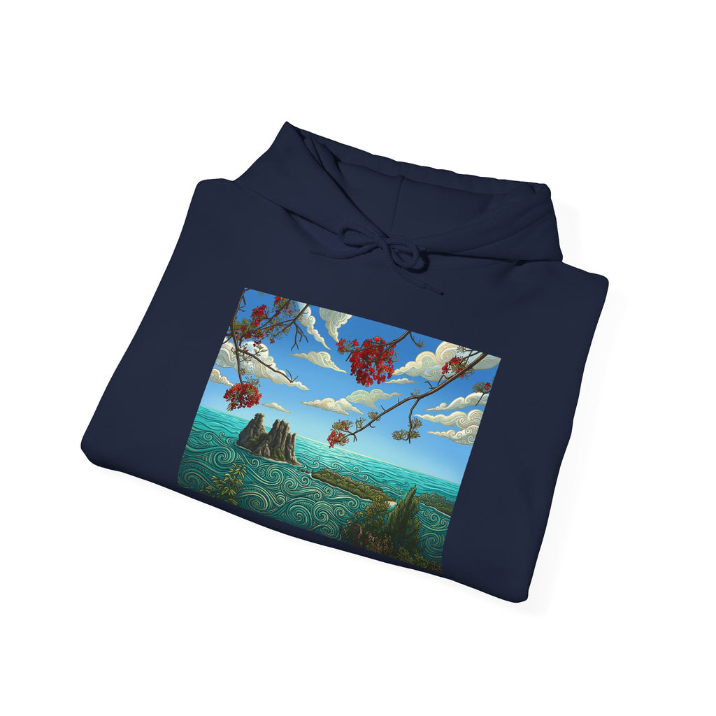 Surreal Hot Air Balloons Hoodie – Dreamscape Landscape Pullover