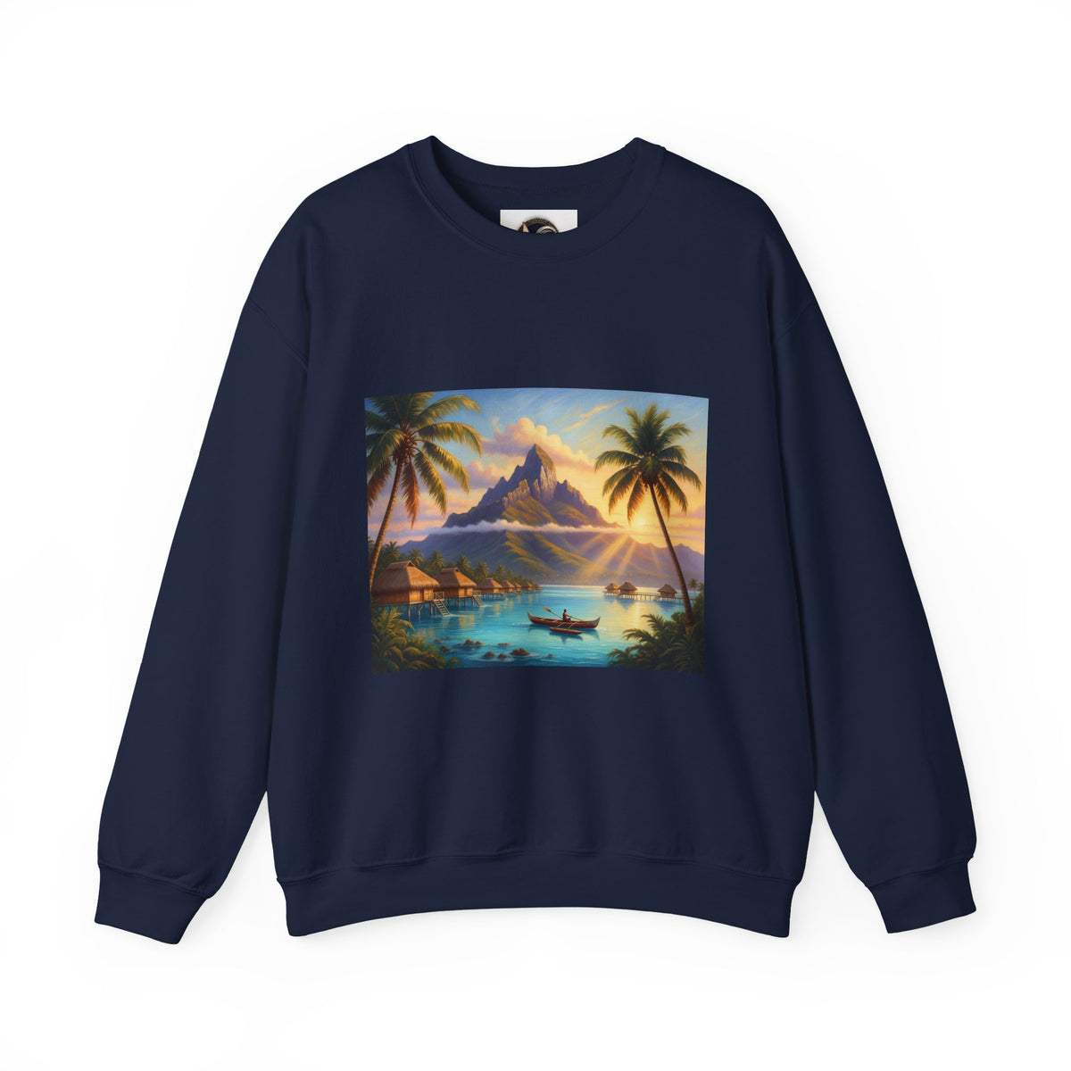 Tropical Island Sunset Sweatshirt