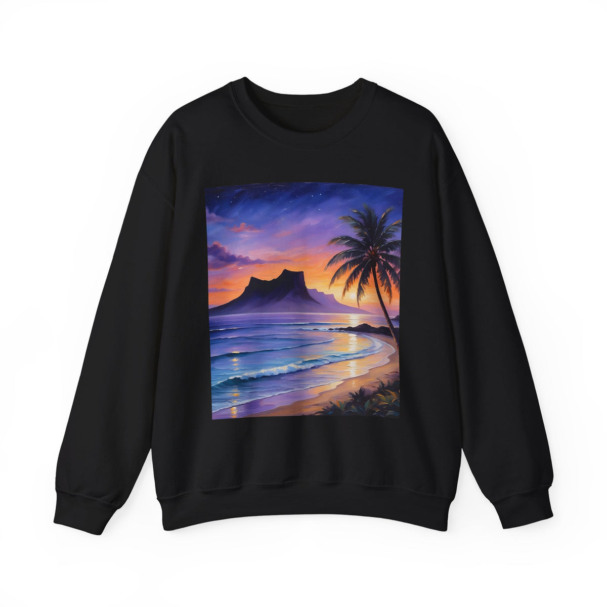 Tropical Sunset Sweatshirt – Palm Beach Sunset Crewneck