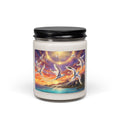 Seaside Sunrise Soy Candle — 9oz Aromatherapy Jar with Soaring Seagulls
