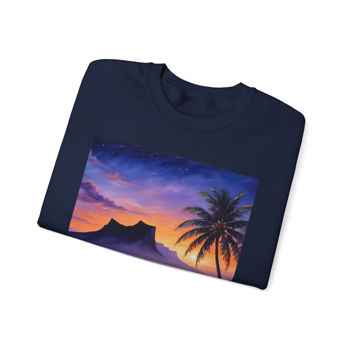 Tropical Sunset Sweatshirt – Palm Beach Sunset Crewneck