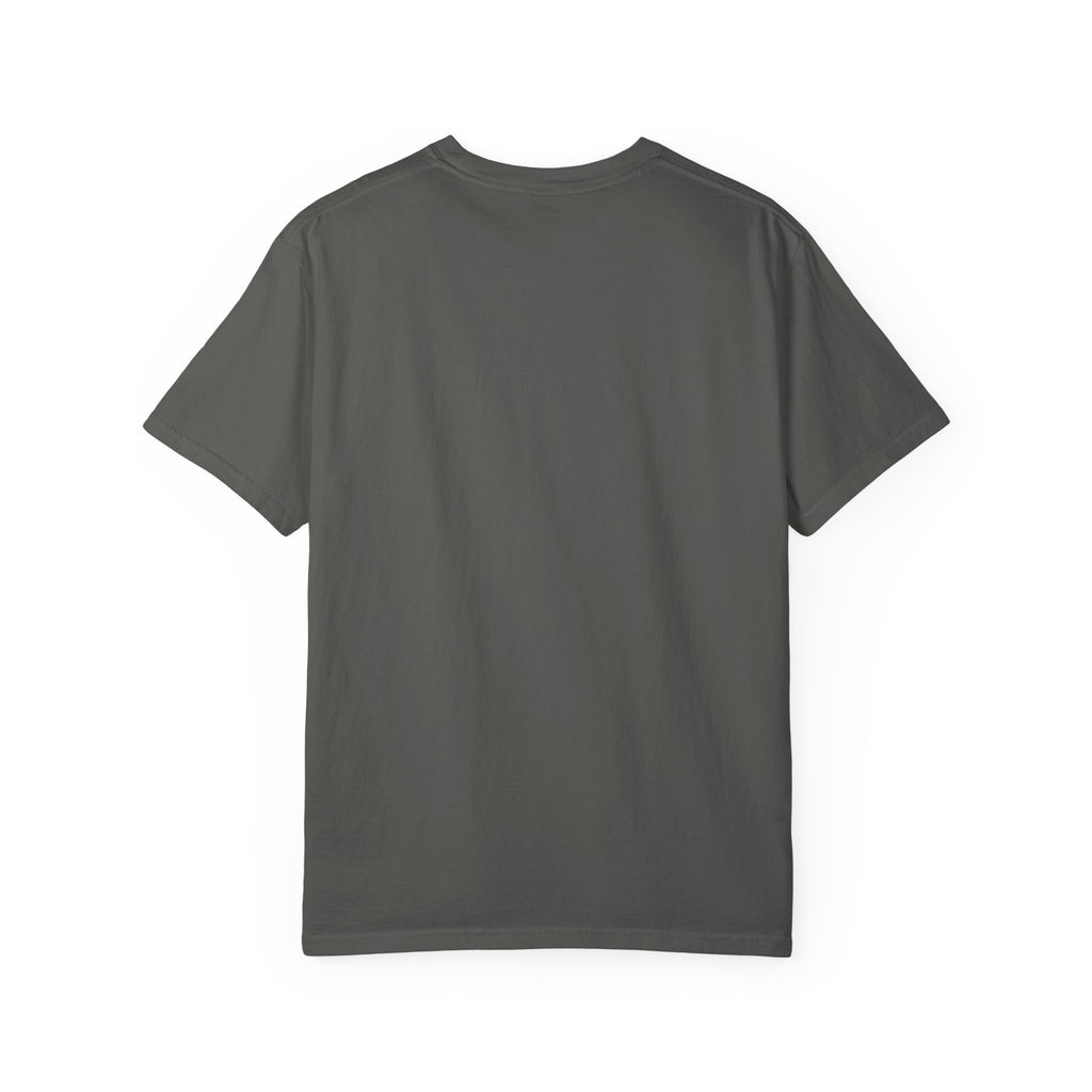 Surfer and Dolphin Wave T-Shirt | Vintage Coastal Surf Art