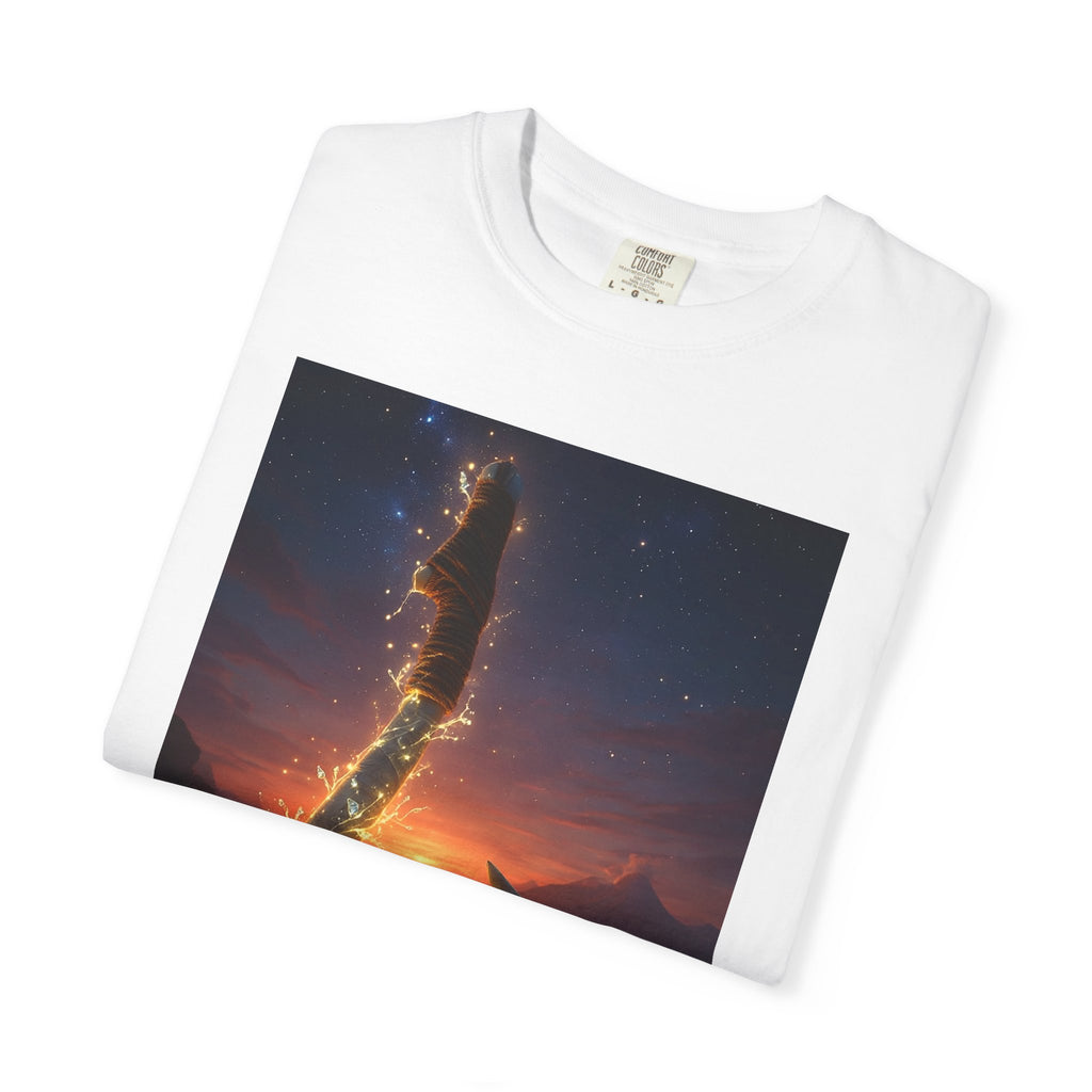 Fishing Hook Fire Graphic T-Shirt