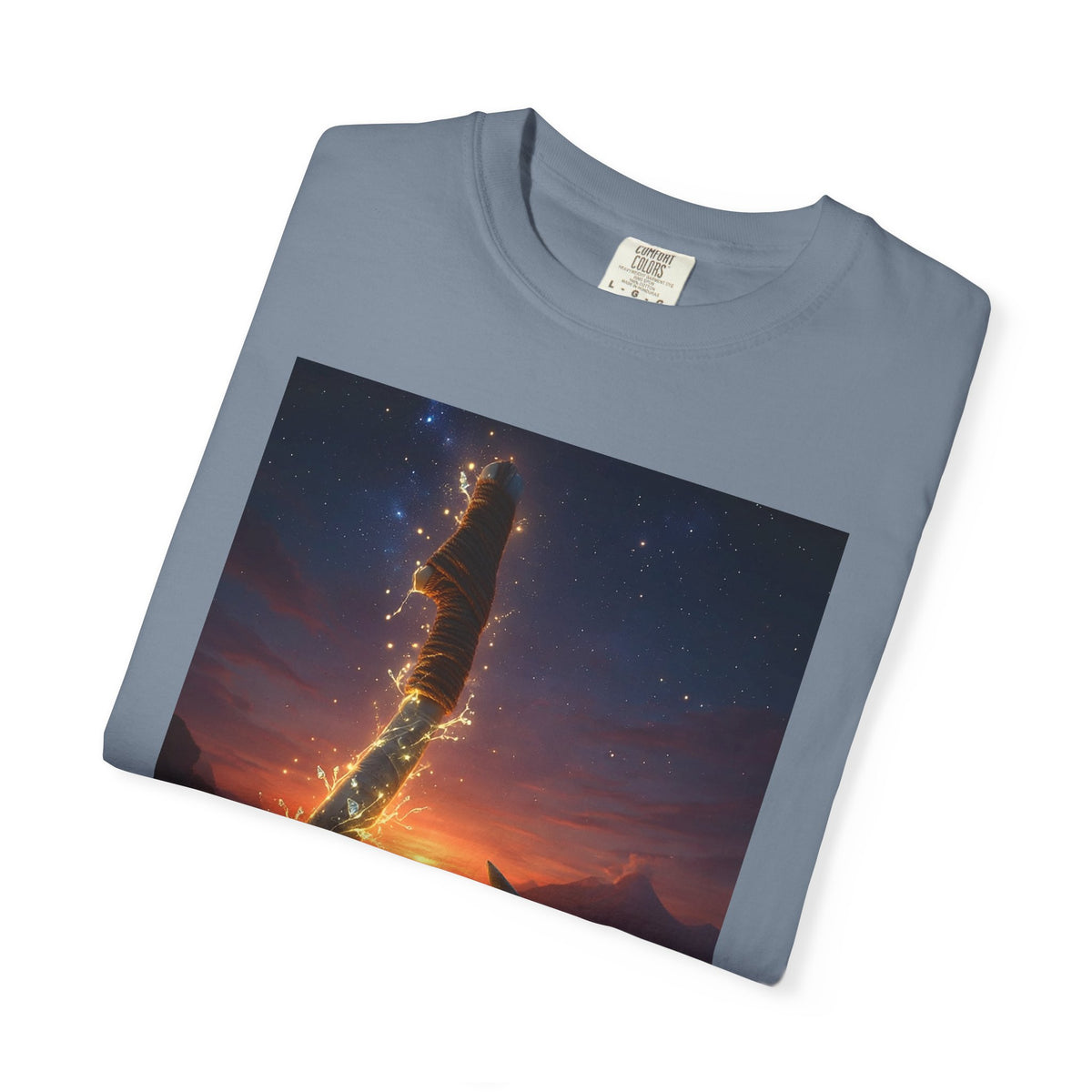 Fishing Hook Fire Graphic T-Shirt