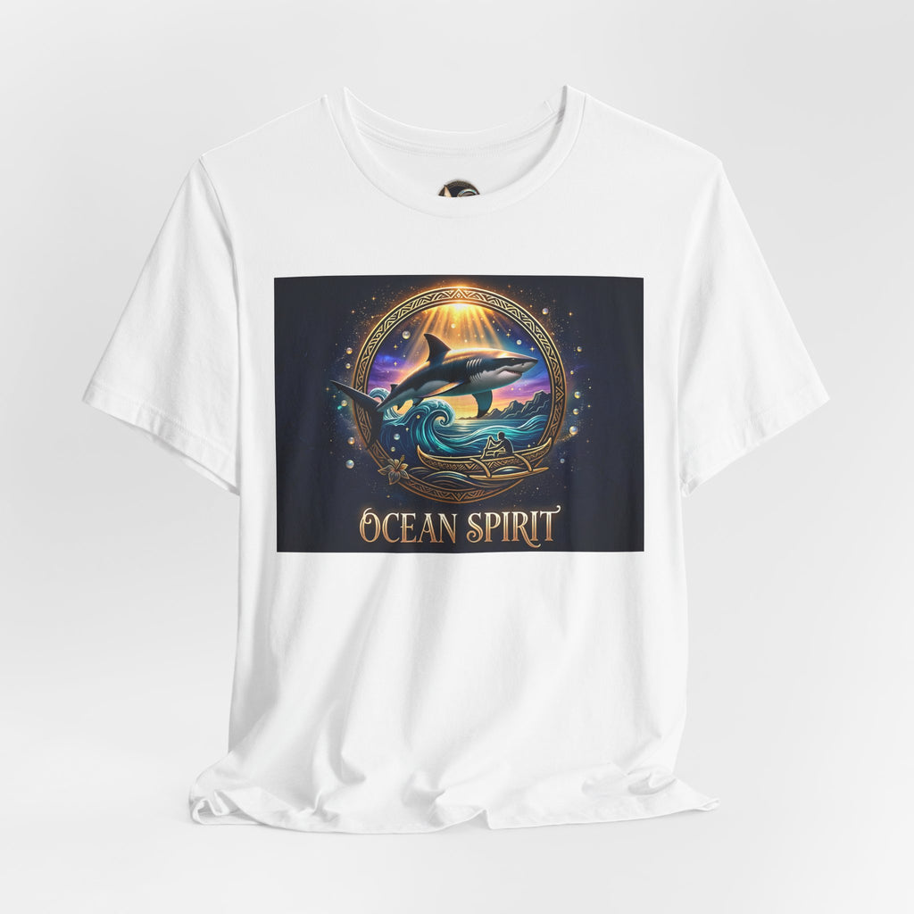Ocean Spirit T-Shirt — Nautical Dolphin Sunset Graphic Tee