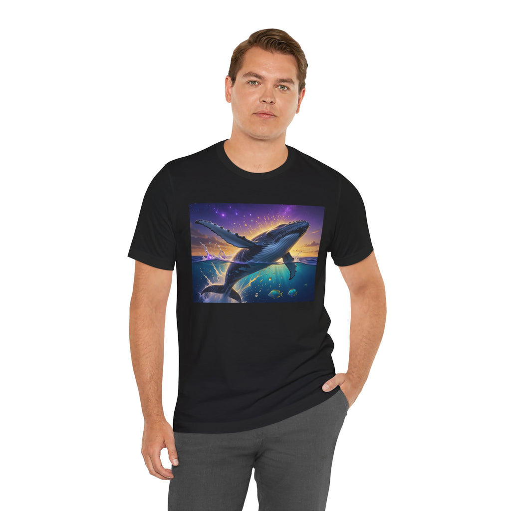 Whale Sunset Graphic Tee