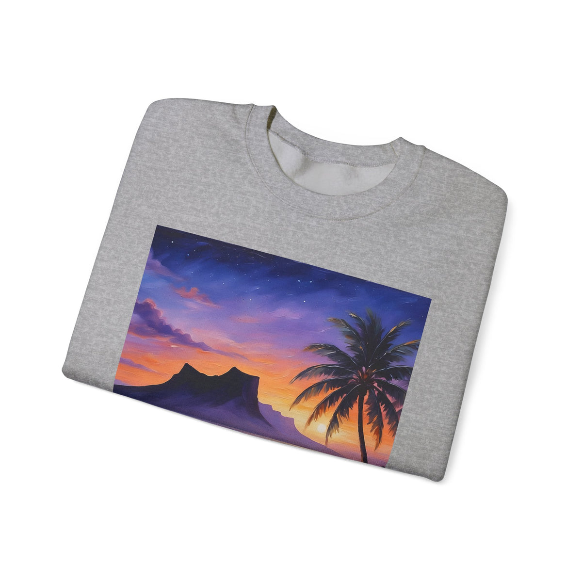 Tropical Sunset Sweatshirt – Palm Beach Sunset Crewneck