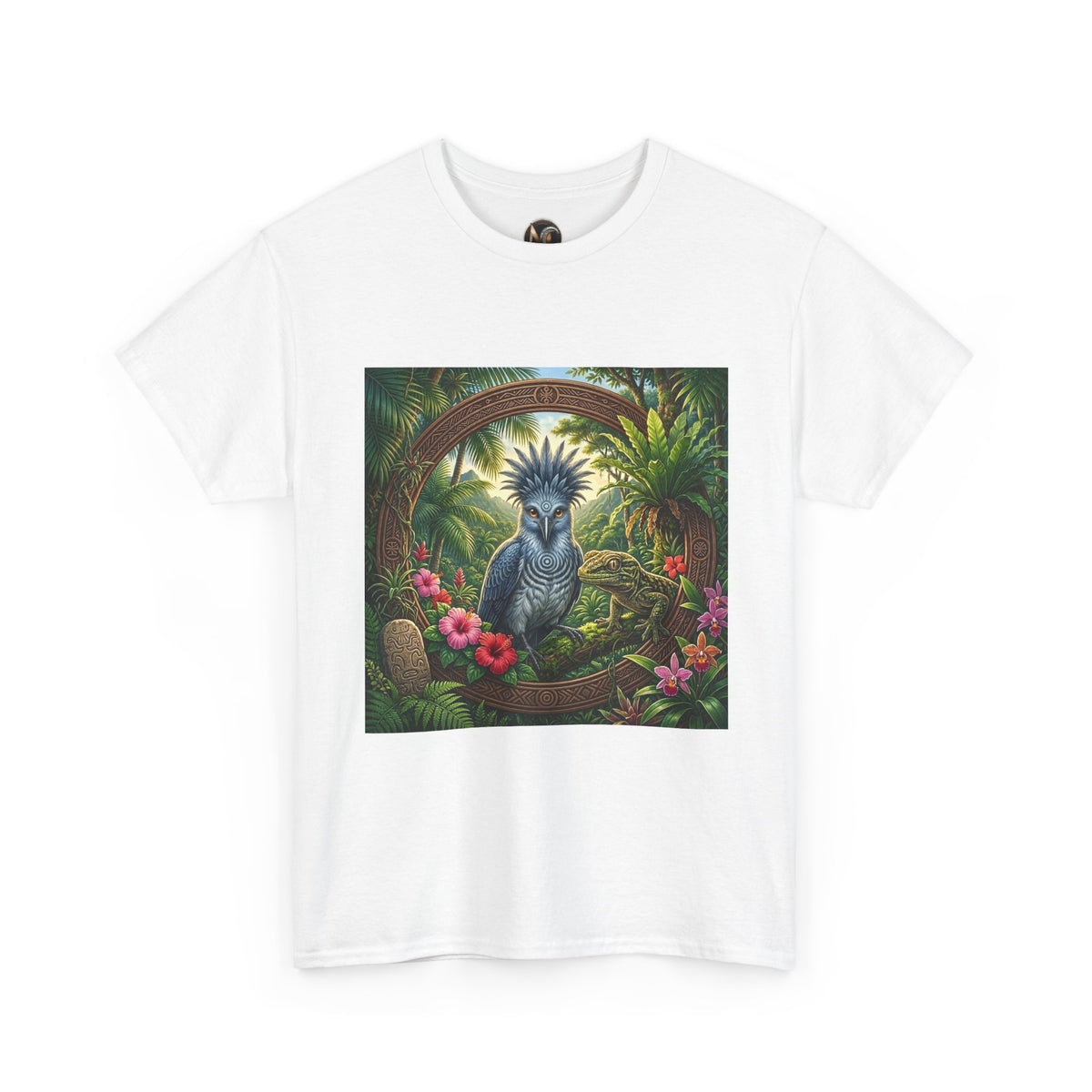 T-Shirt — Tropical Palm Cockatoo Art Tee