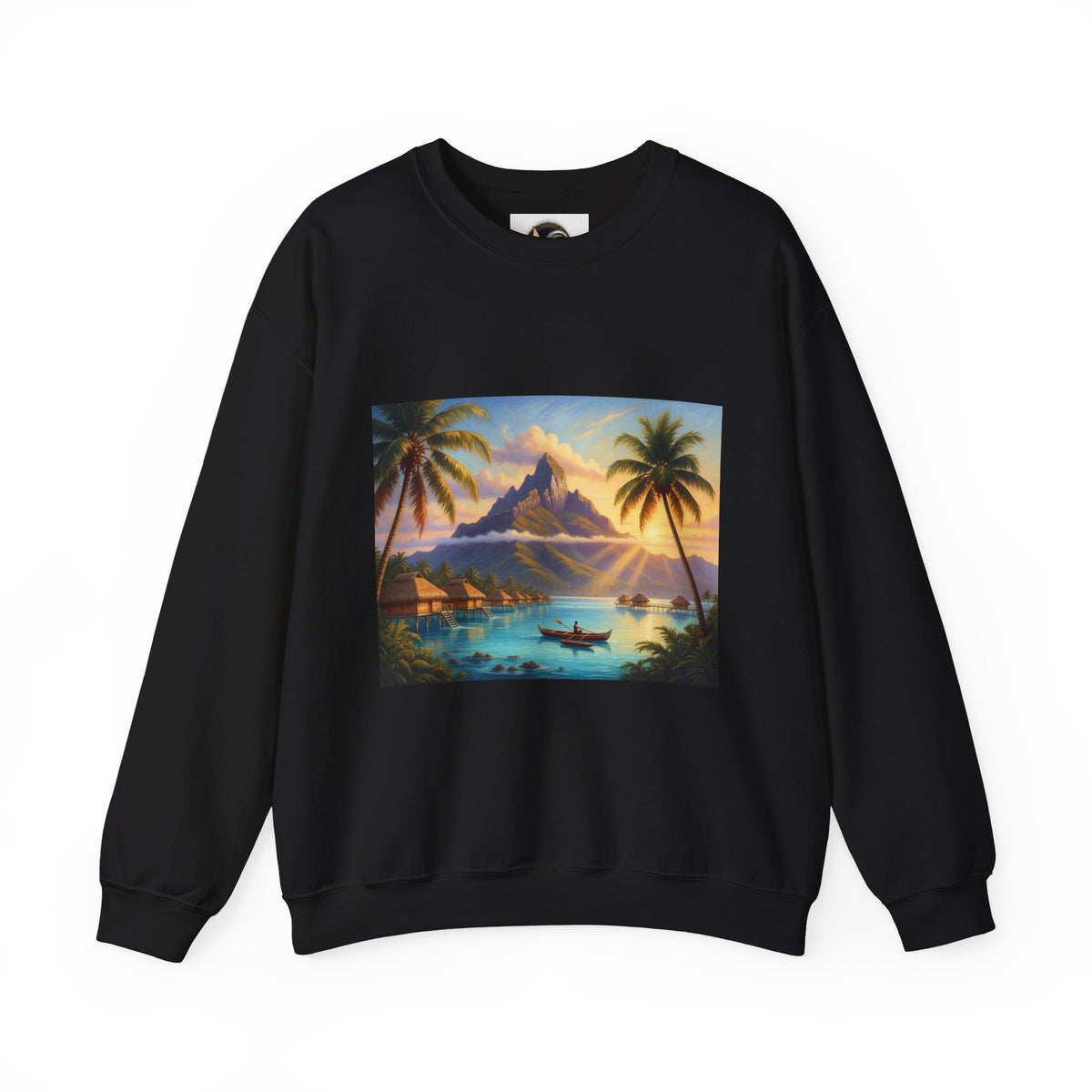 Tropical Island Sunset Sweatshirt