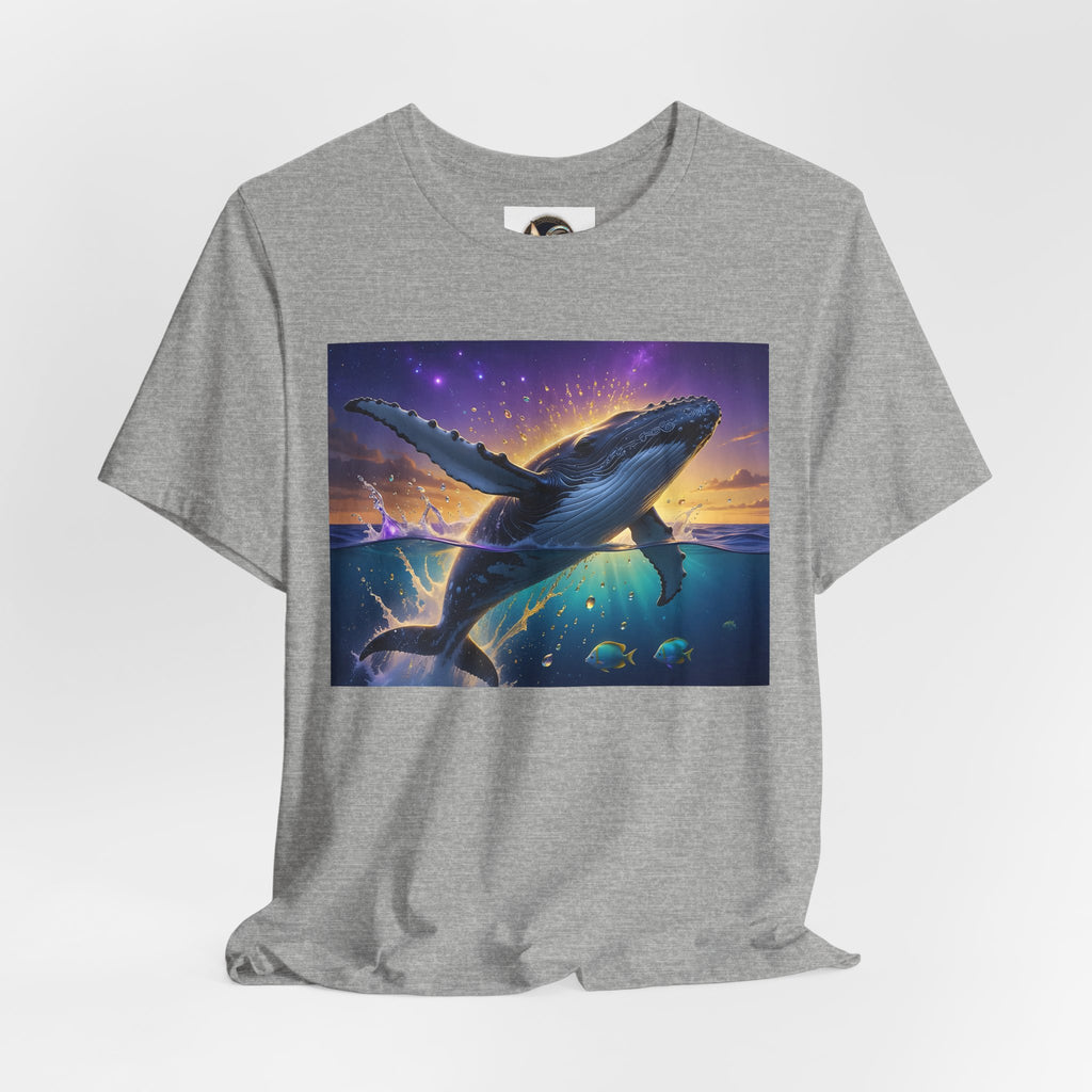 Whale Sunset Graphic Tee