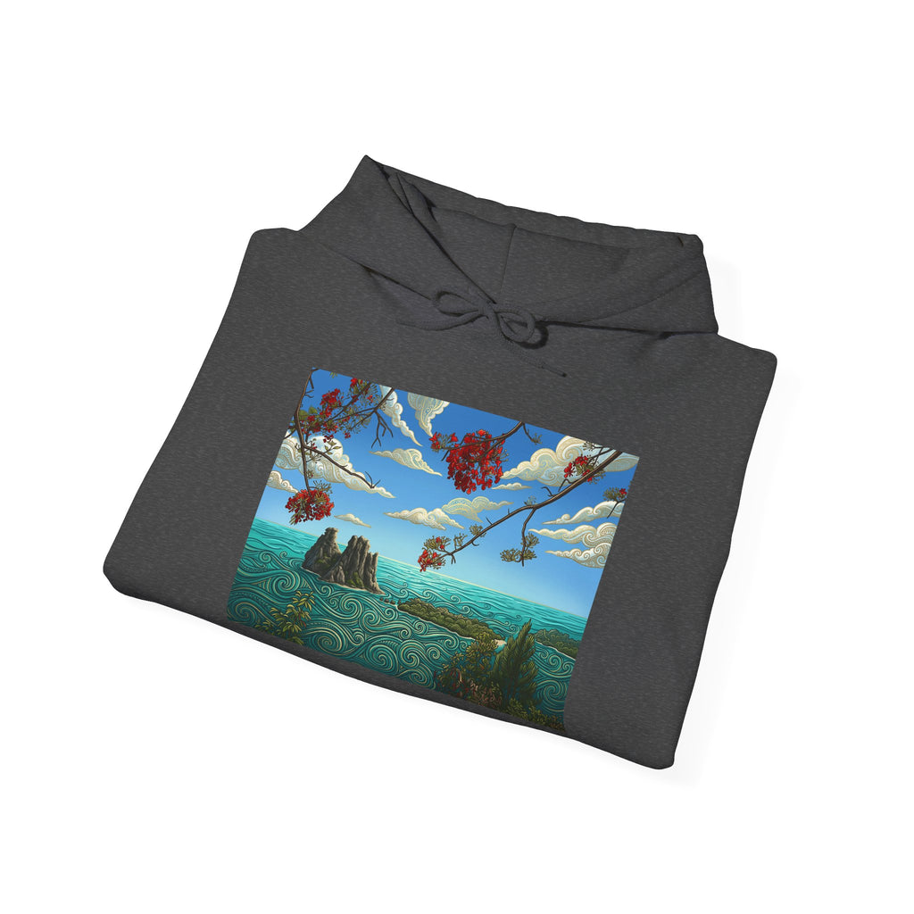 Surreal Hot Air Balloons Hoodie – Dreamscape Landscape Pullover