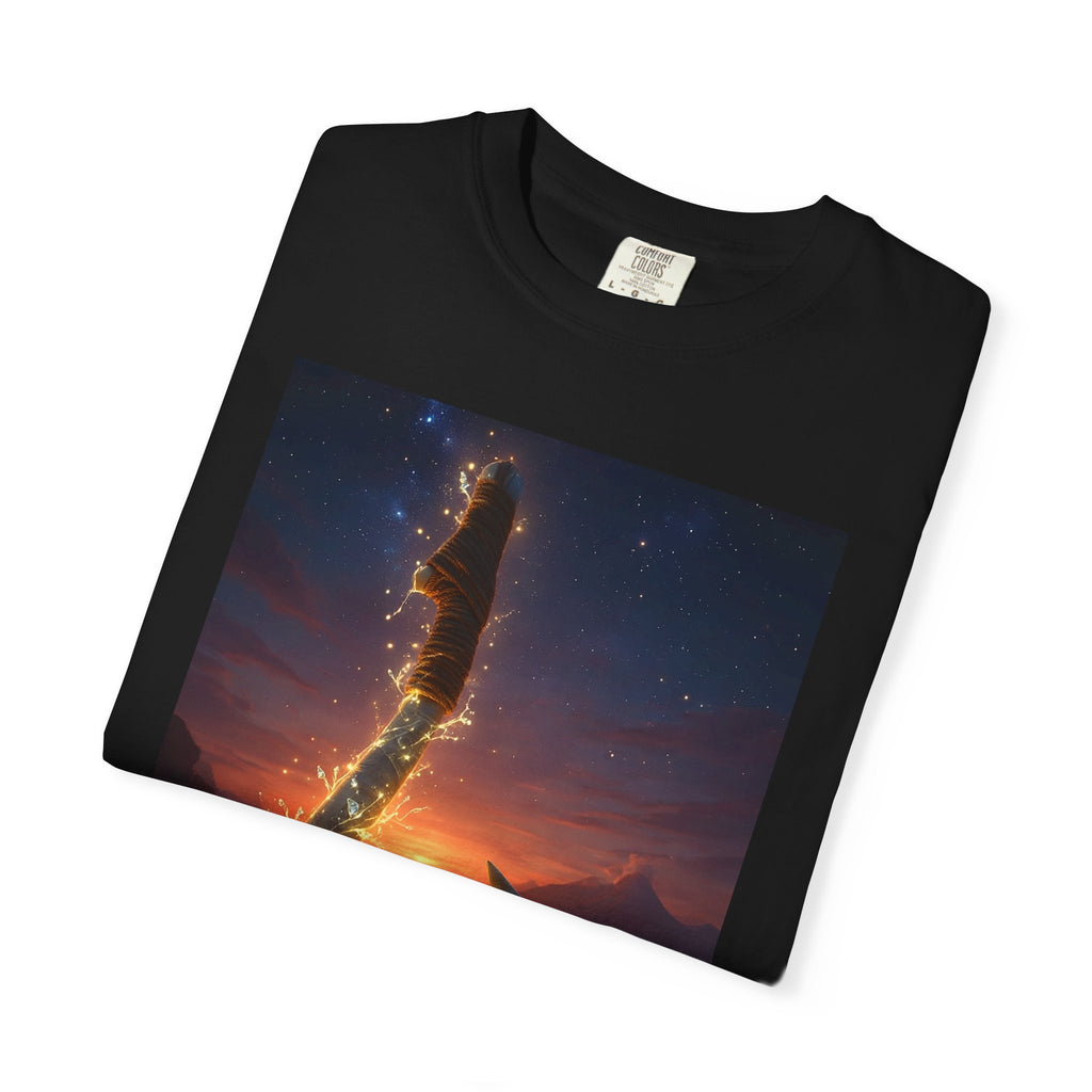 Fishing Hook Fire Graphic T-Shirt