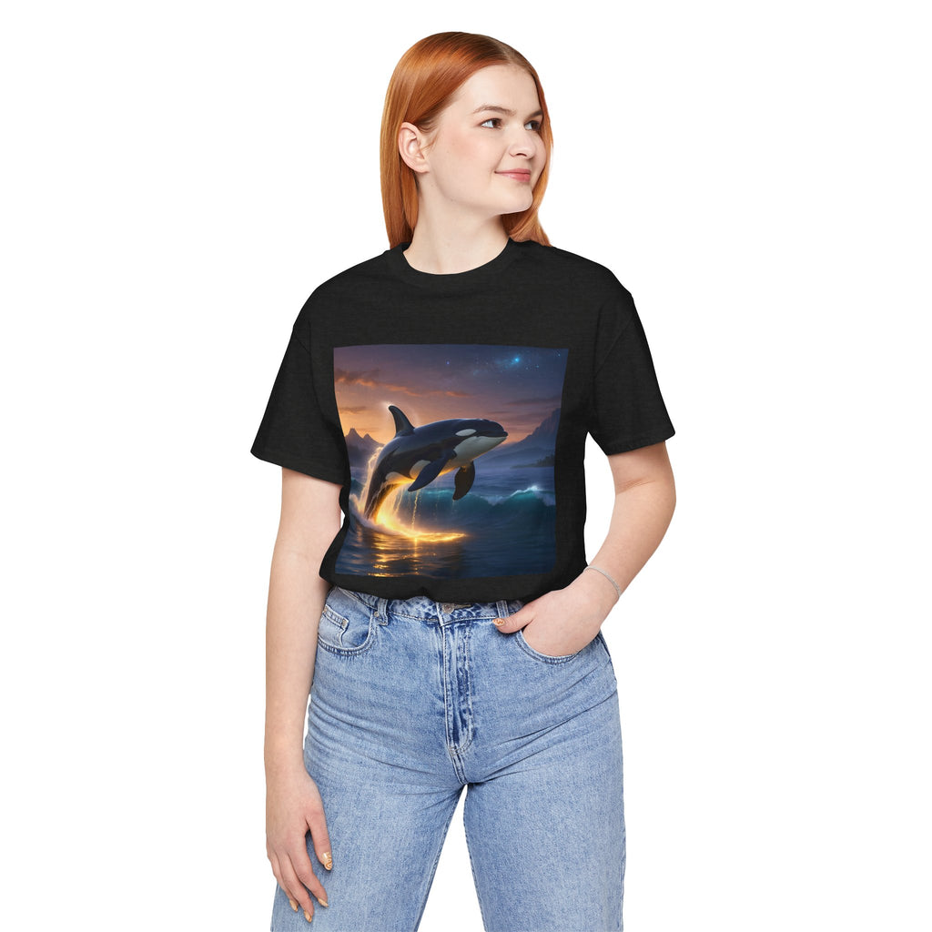 Orca Sunset Tee — Majestic Killer Whale Graphic T-Shirt