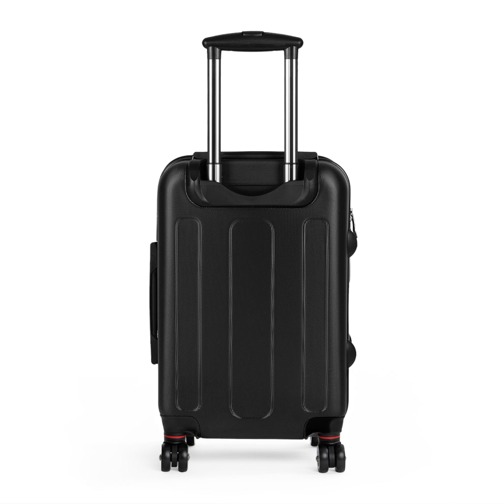 Celestial Mandala Carry-On Suitcase — Gold Astral Compass Travel Luggage