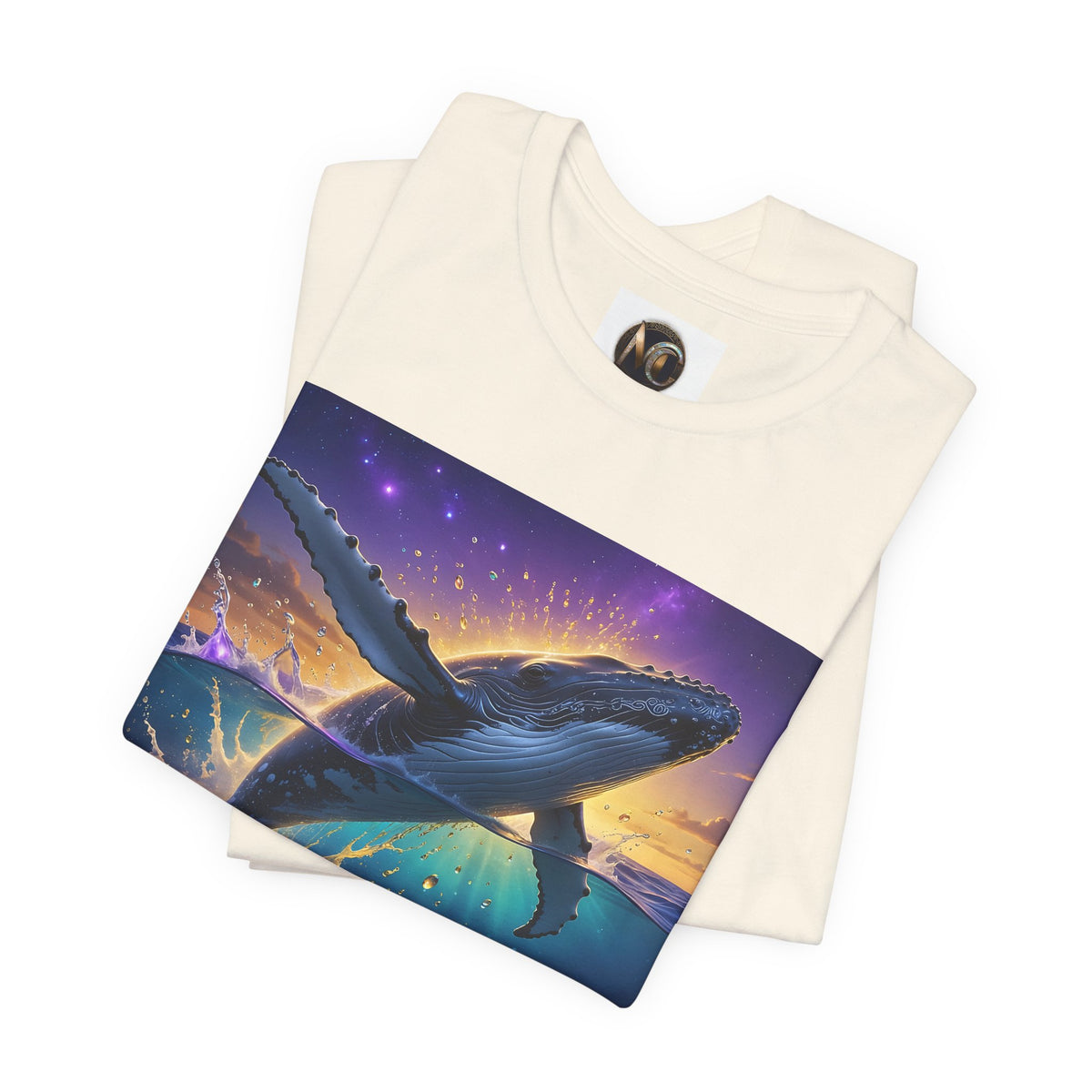 Whale Sunset Graphic Tee