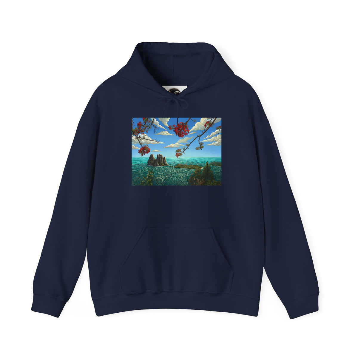 Surreal Hot Air Balloons Hoodie – Dreamscape Landscape Pullover