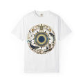 Mystic Ocean Compass T-Shirt — Nautical Mandala Sun & Sea Life Design