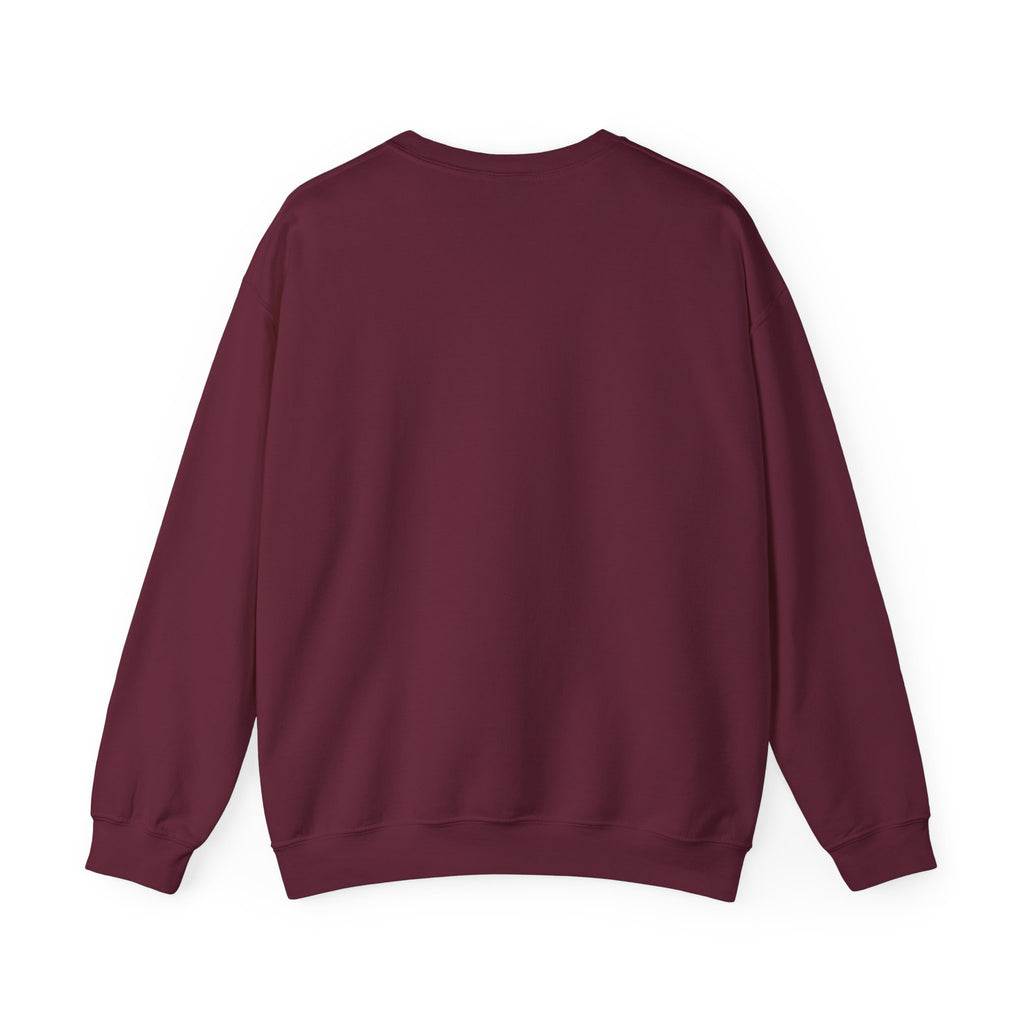 Tropical Island Crewneck Sweatshirt — Scenic Beach Landscape Pullover