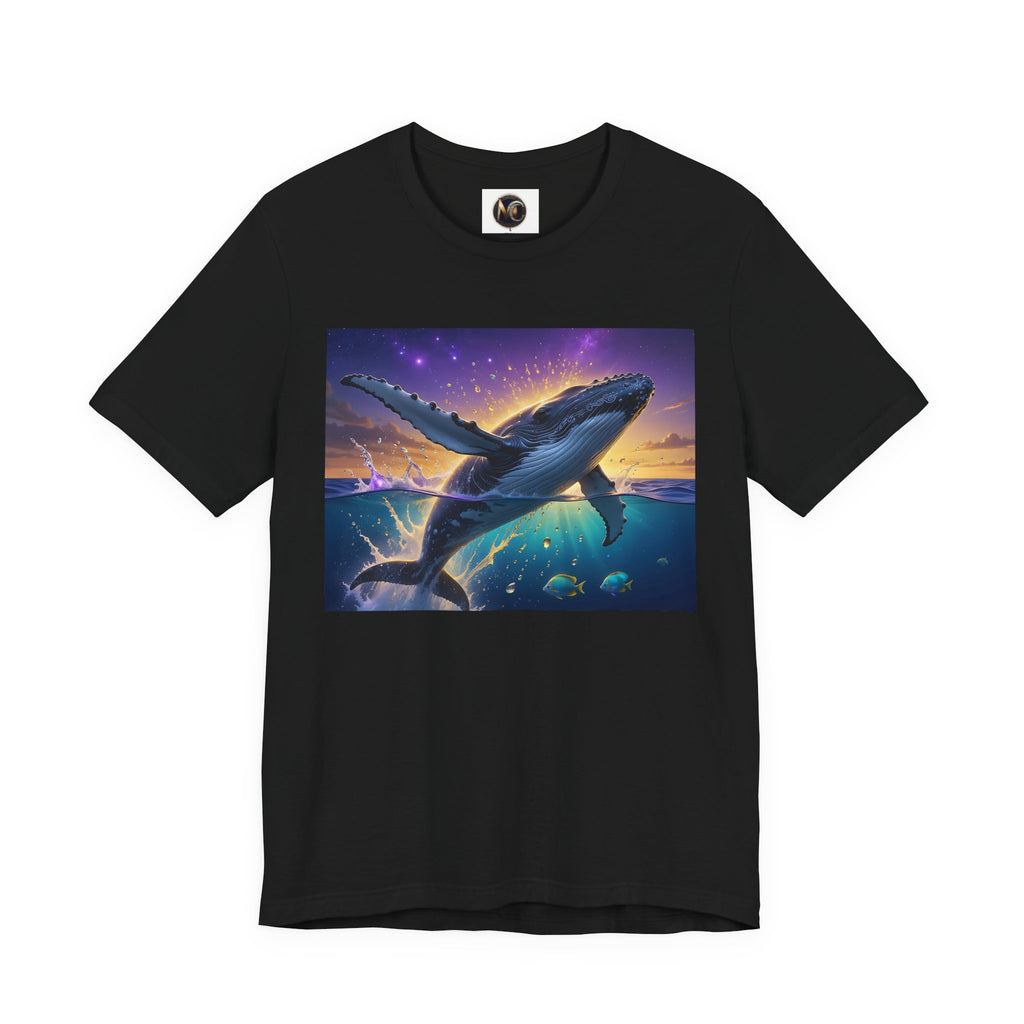 Whale Sunset Graphic Tee