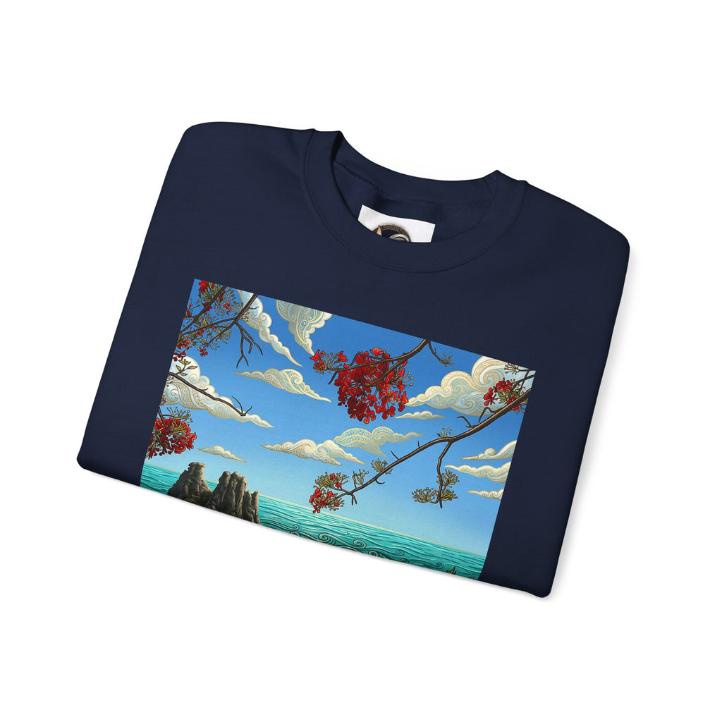 Surreal Landscape Crewneck Sweatshirt