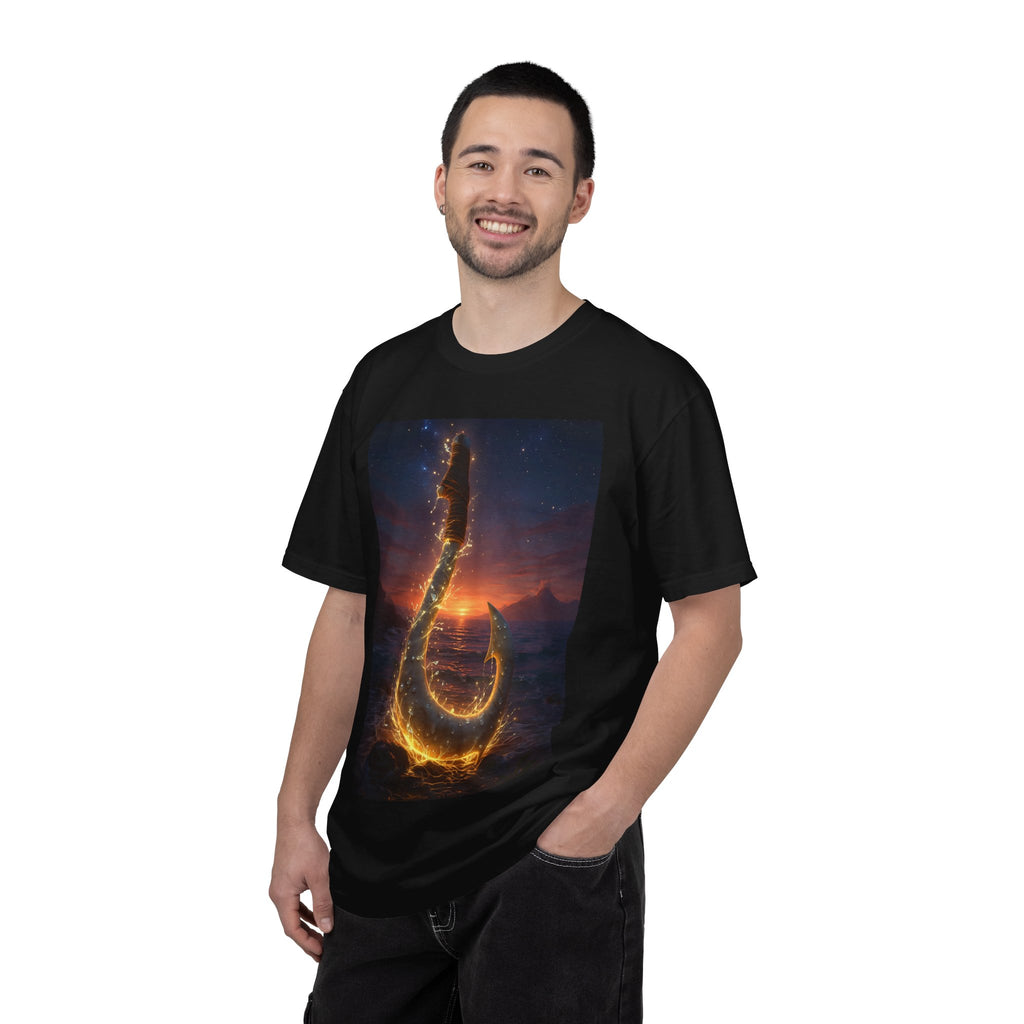 Fishing Hook Fire Graphic T-Shirt