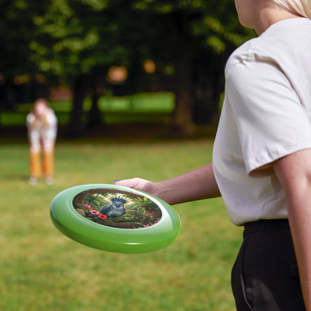 Tropical Bird Wham‑O Frisbee — Jungle Parrot & Lizard Outdoor Flying Disc