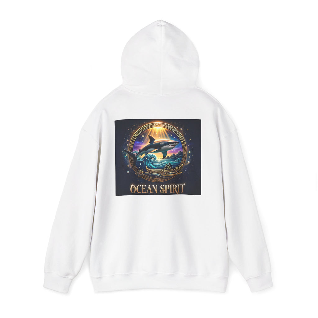 Ocean Spirit Hoodie – Mystic Shark Graphic Hooded Sweatshirt