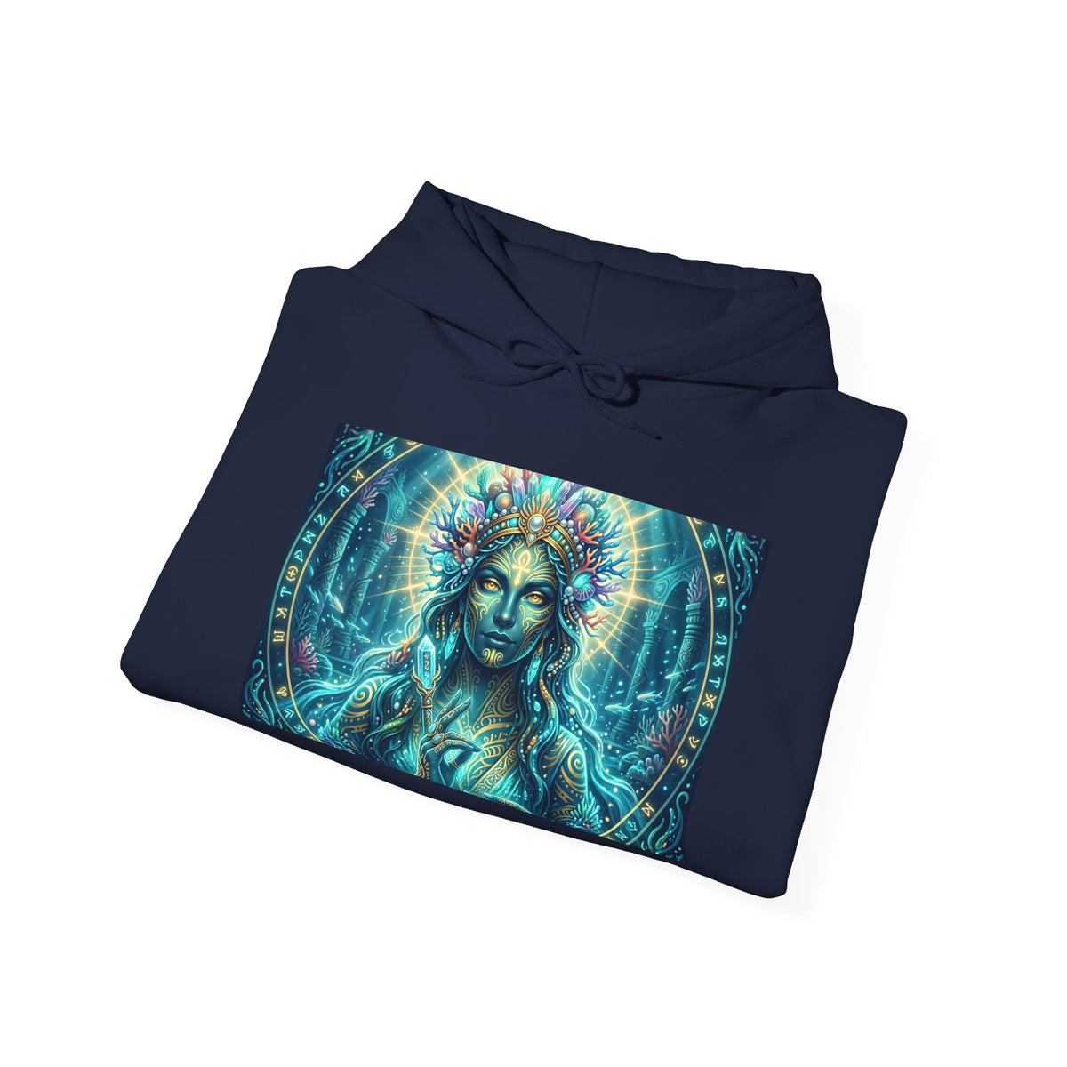 Mystic Goddess Hoodie — Spiritual Visionary Art Pullover