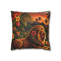 Spun Polyester Square Pillowcase