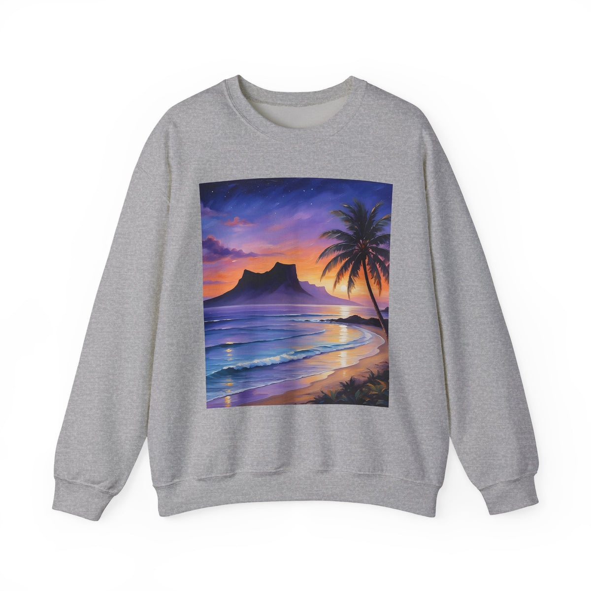 Tropical Sunset Sweatshirt – Palm Beach Sunset Crewneck