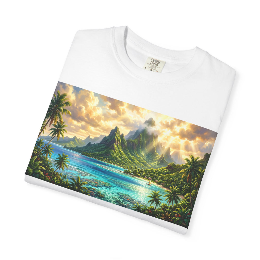 Tropical Island Landscape T-Shirt
