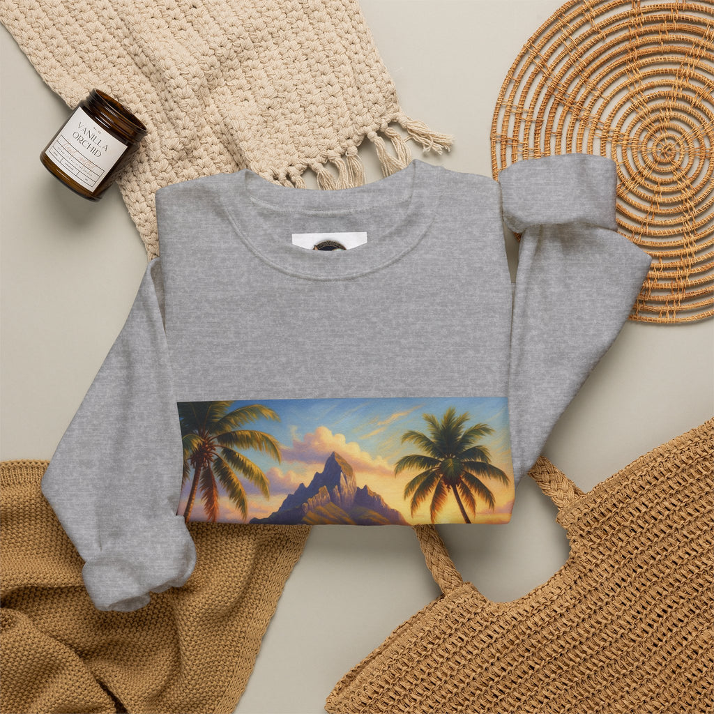 Tropical Island Sunset Sweatshirt