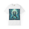 Mystic Goddess T-Shirt — Ethereal Blue Spiritual Art Tee
