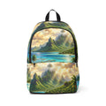 Tropical Island Backpack — Scenic Ocean Landscape Daypack