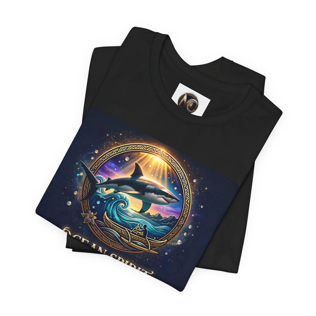 Ocean Spirit T-Shirt — Nautical Dolphin Sunset Graphic Tee