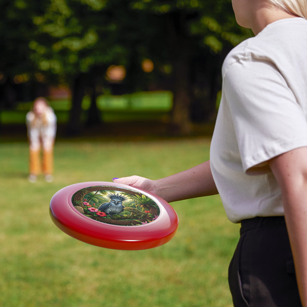 Tropical Bird Wham‑O Frisbee — Jungle Parrot & Lizard Outdoor Flying Disc
