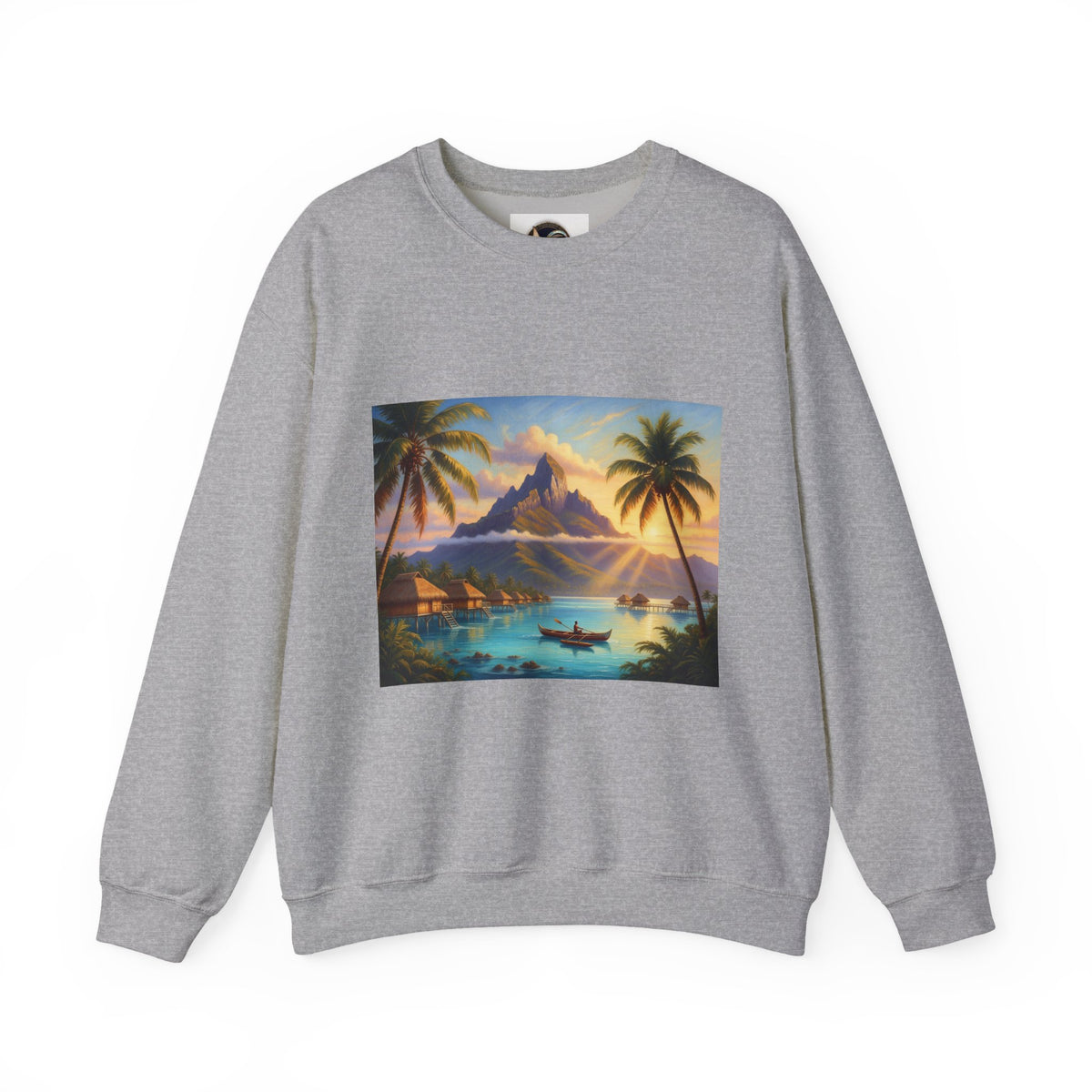 Tropical Island Sunset Sweatshirt