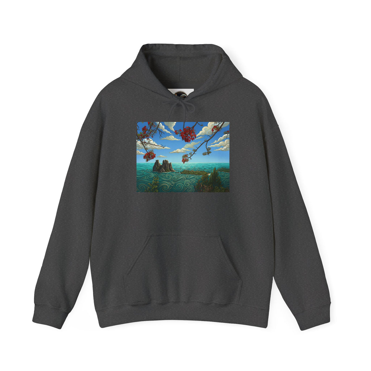 Surreal Hot Air Balloons Hoodie – Dreamscape Landscape Pullover