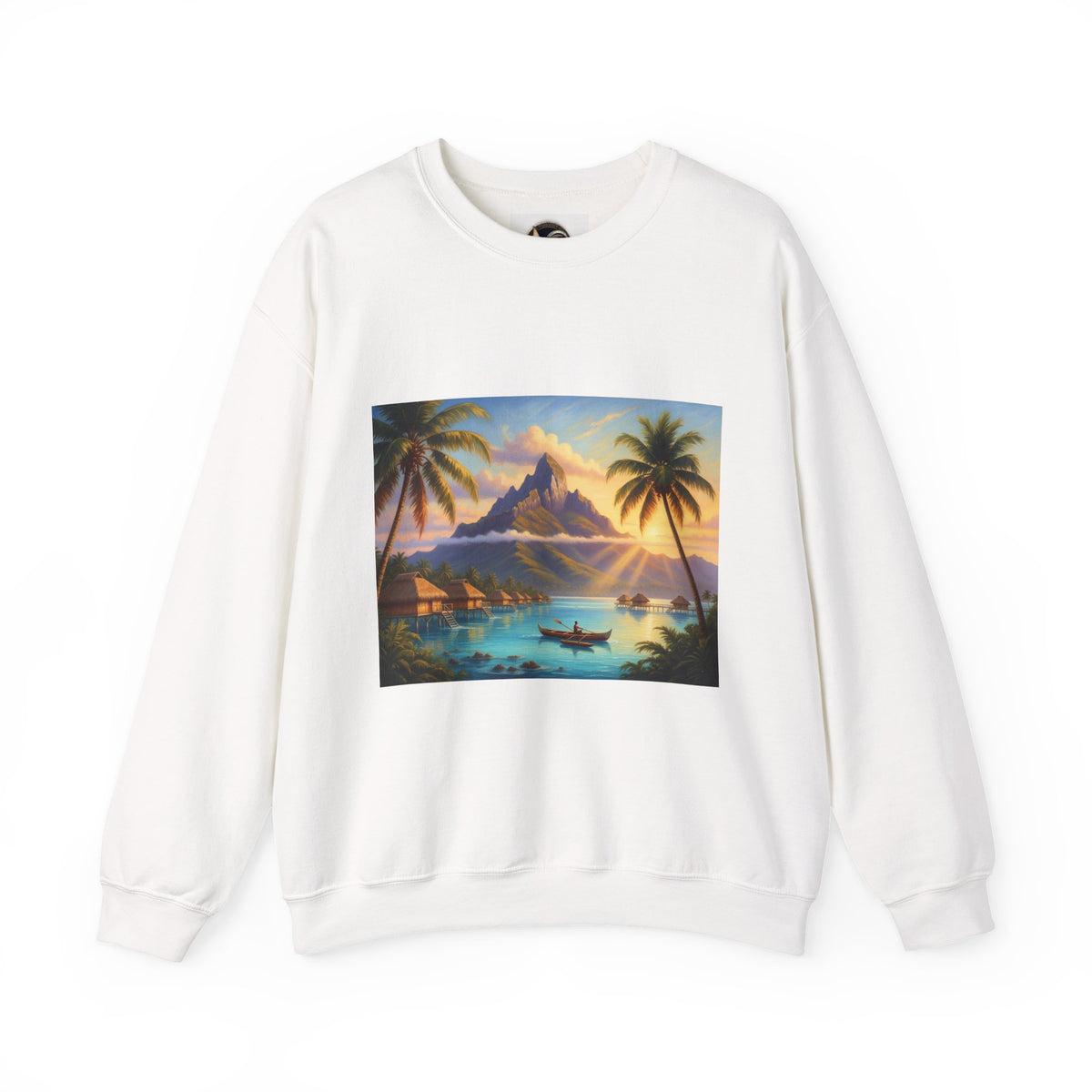 Tropical Island Sunset Sweatshirt