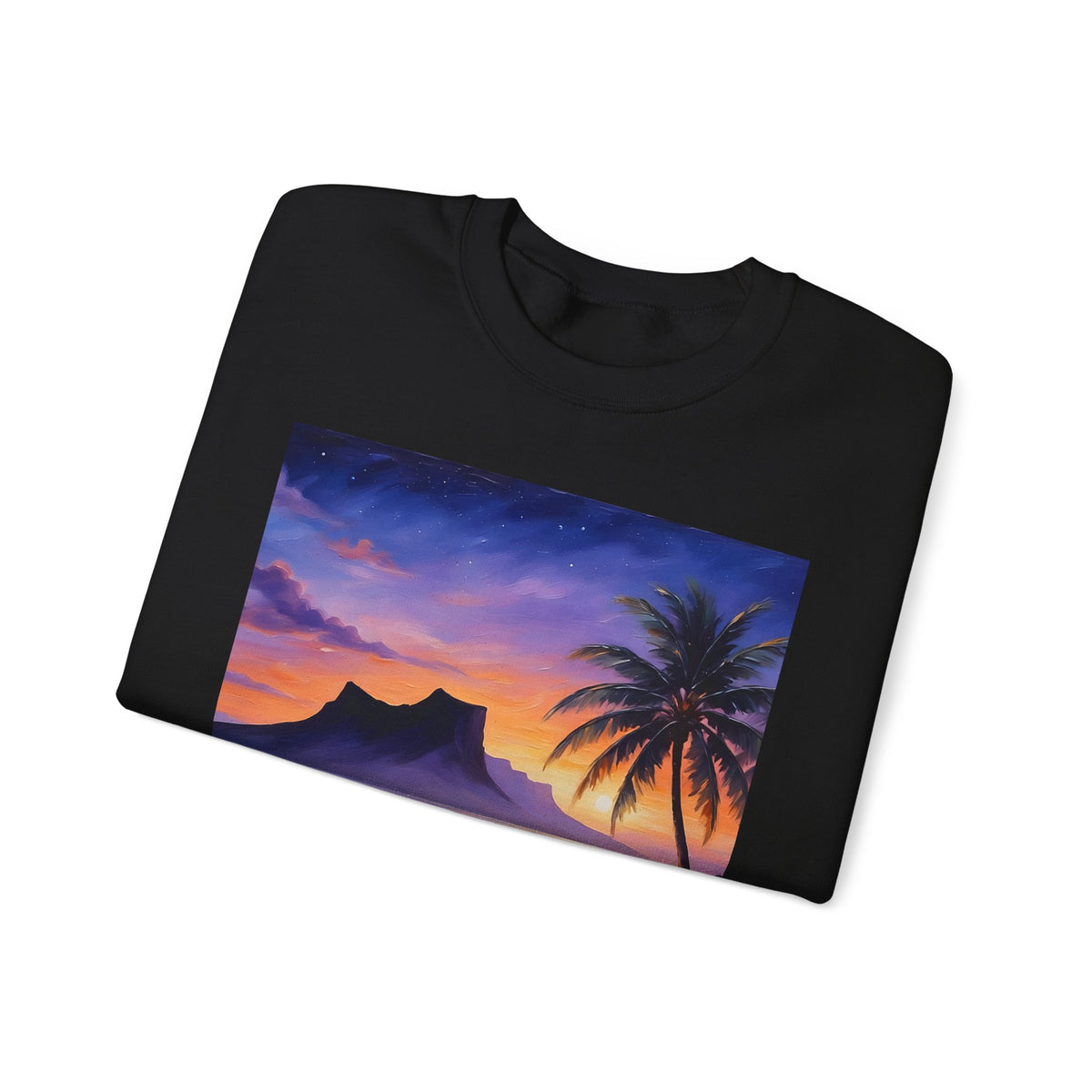 Tropical Sunset Sweatshirt – Palm Beach Sunset Crewneck