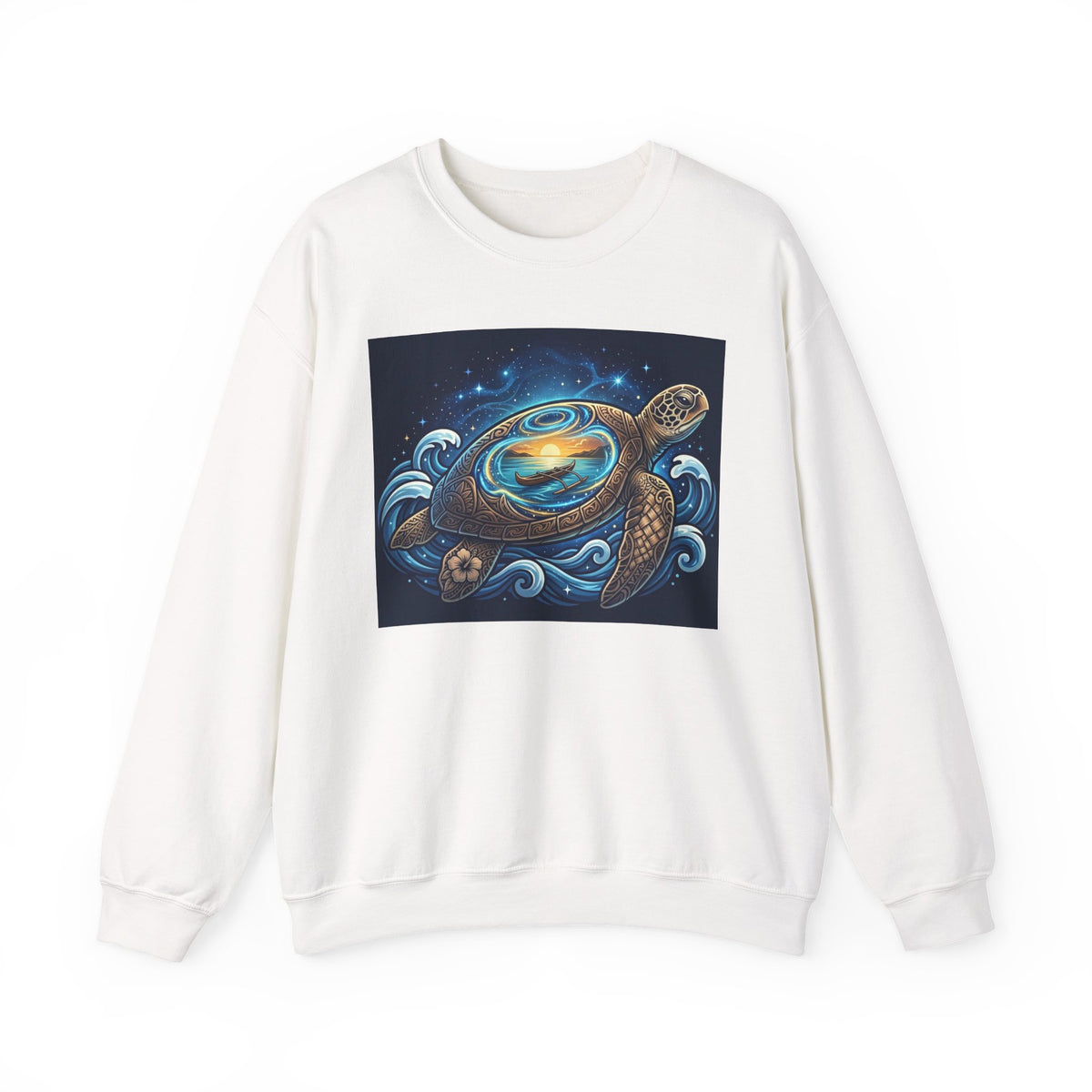 Galaxy Sea Turtle Crewneck Sweatshirt