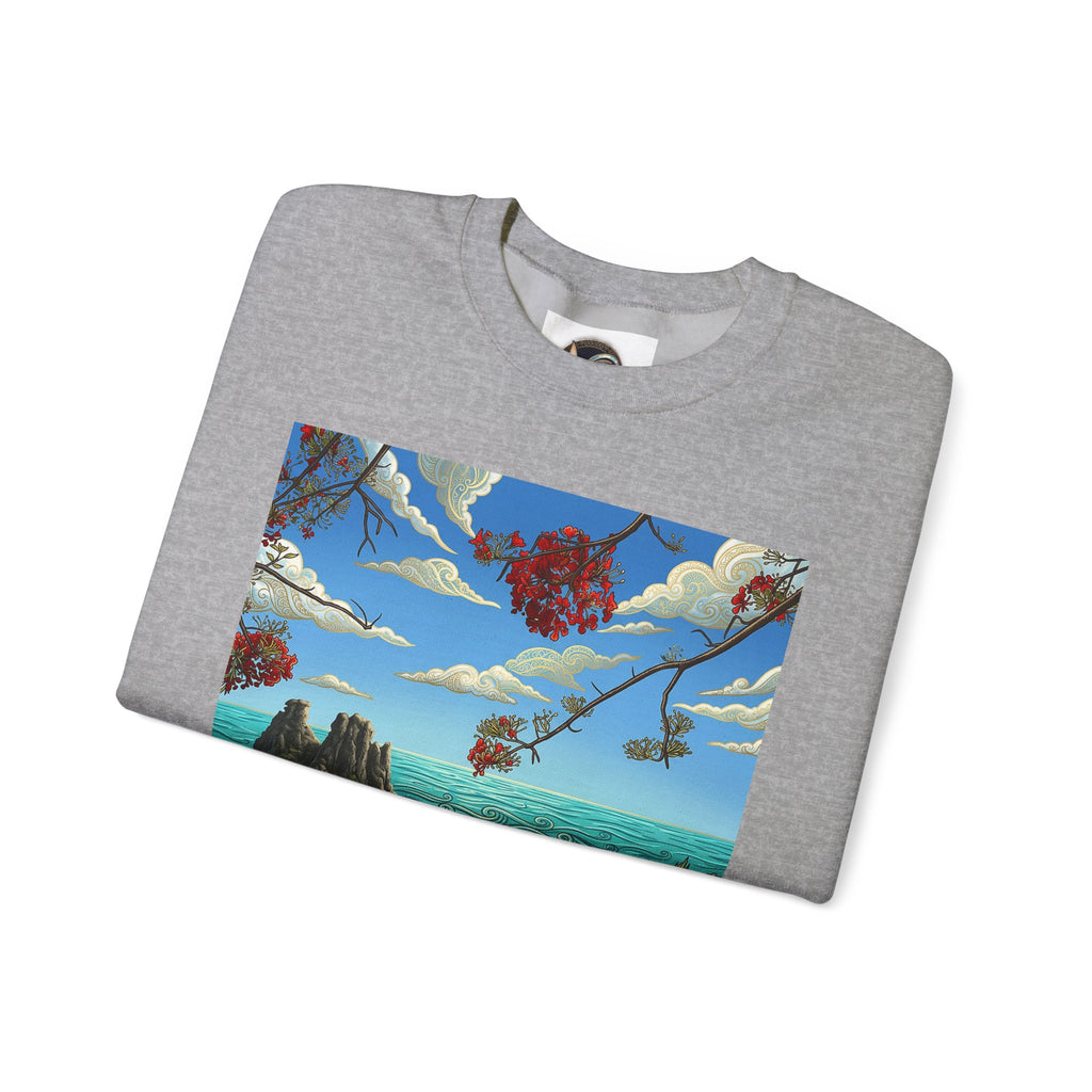 Surreal Landscape Crewneck Sweatshirt