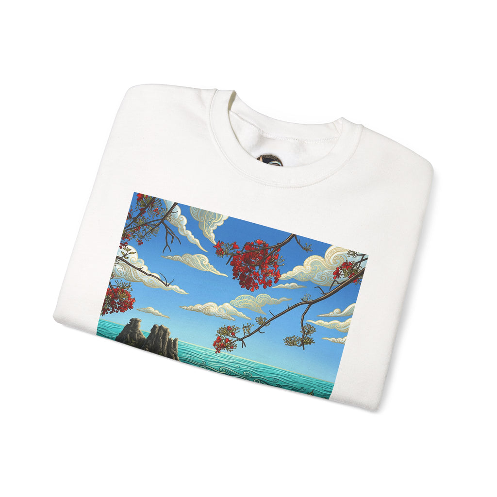 Surreal Landscape Crewneck Sweatshirt