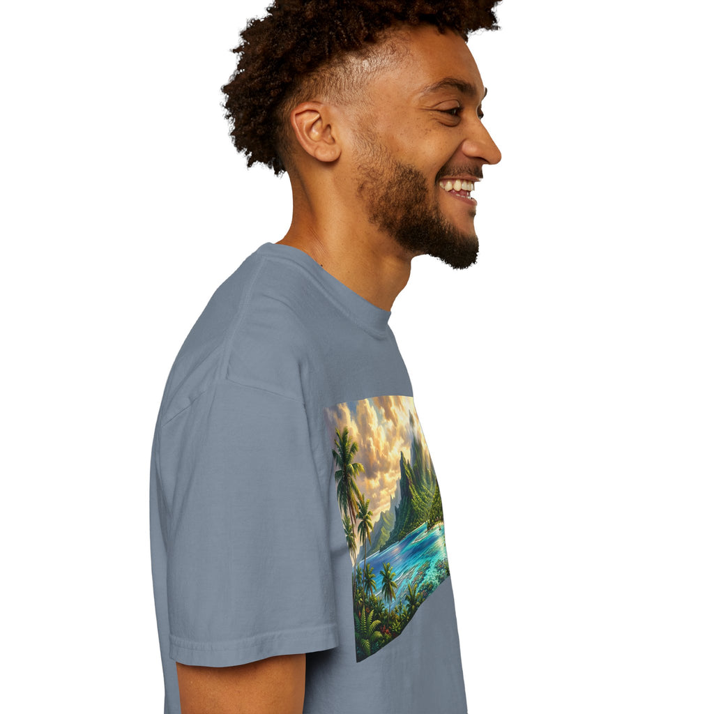 Tropical Island Landscape T-Shirt