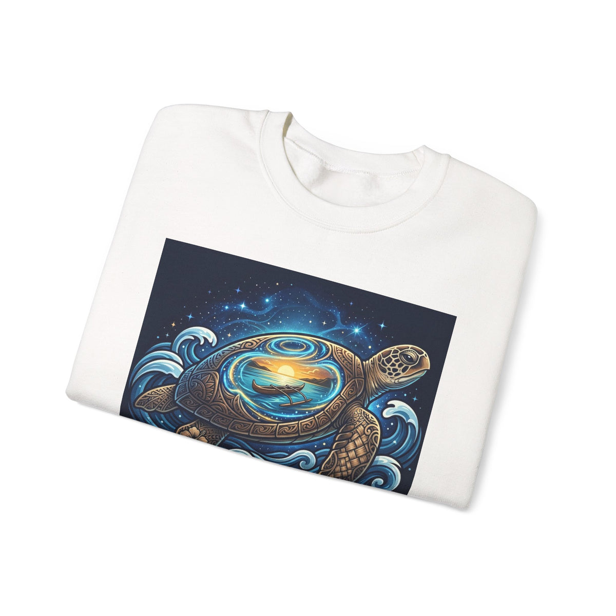 Galaxy Sea Turtle Crewneck Sweatshirt